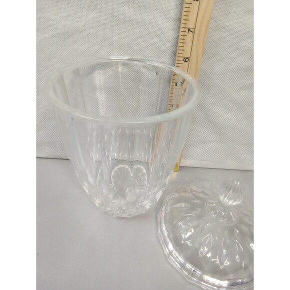Cristal d'Arques Crystal Compote Dish‎ With Lid Vintage - Picture 5 of 7